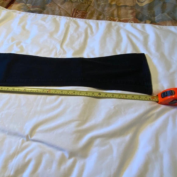 American Eagle Slim Straight Barely Boot Low Rise Black Stretchy Jeans (28x32) - Picture 9 of 13